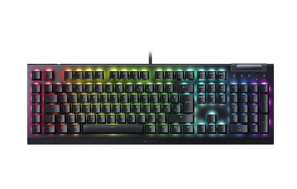 } Клавиатура проводная Razer mechanical BlackWidow V4 X, 110key