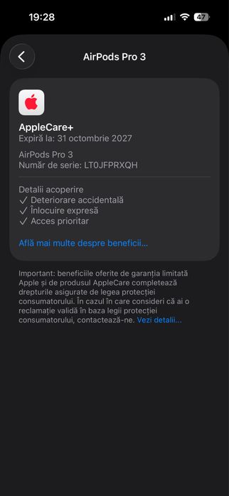 AirPods Pro 3 ANC 2025 - Noi, Sigilate+Cadou