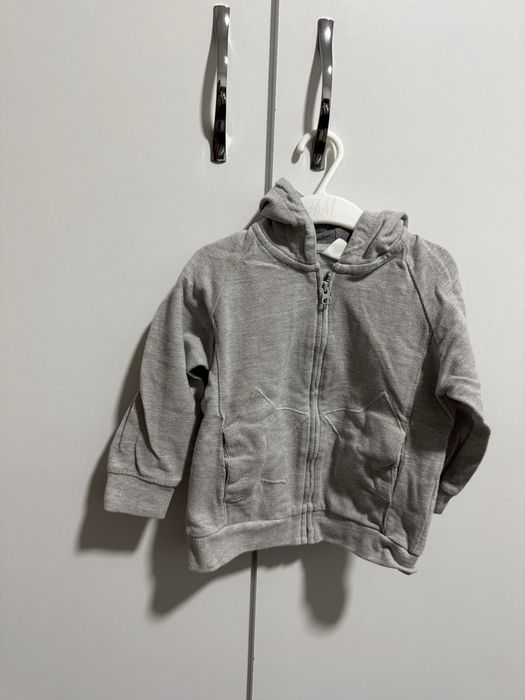 Lot hanorace cu fermoar  mărimea 98