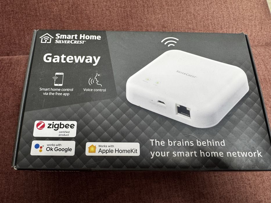 Gateway Smart Home SilverCrest – Zigbee, Control Vocal, Apple HomeKit și Google Assistant