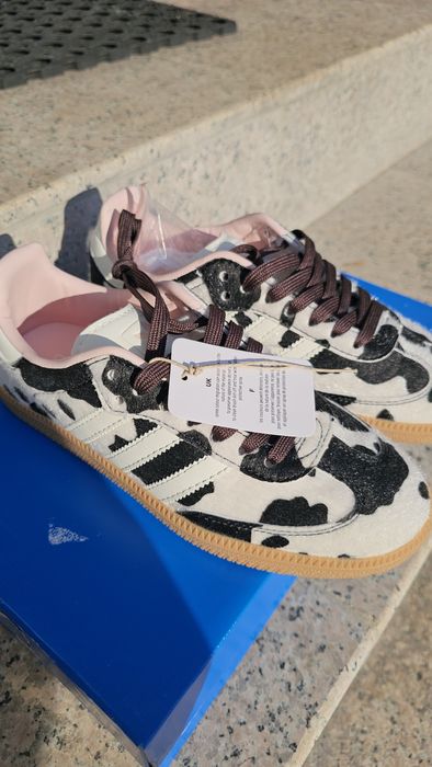 Adidas samba cow print size 37.5