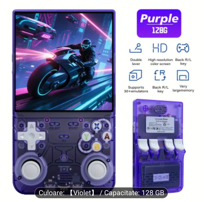 Consola portabila gaming R36 Ultra 2025