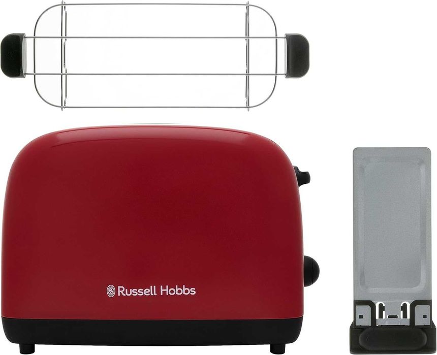 Тостер Russell Hobbs Colors Plus 26554-56, 1600 W, 2 филийки, 6 степени, Бързо препичане