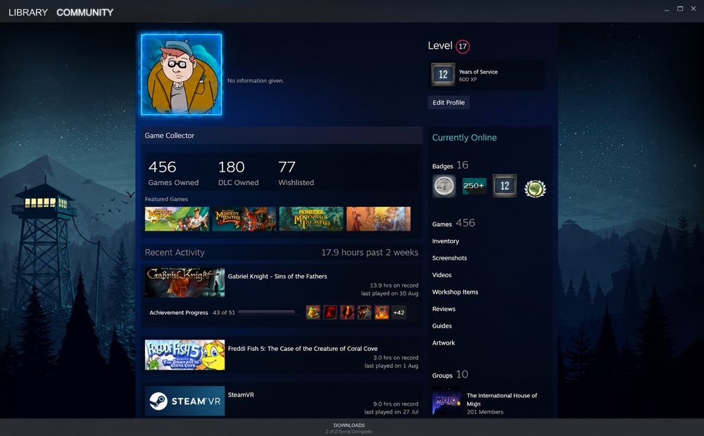 Продам аккаунт steam