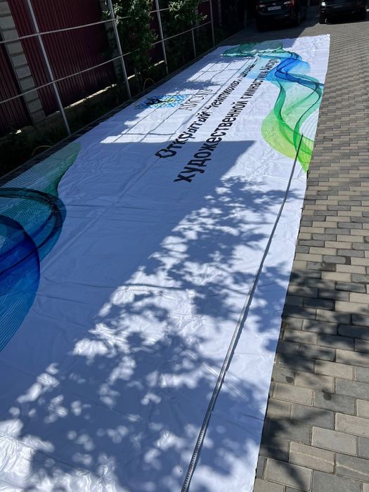 Б/у баннер от 100-200тг