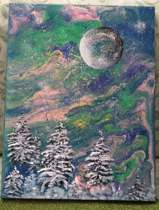 Отличный  подарок-Картина  для  интерьера  (акрил)