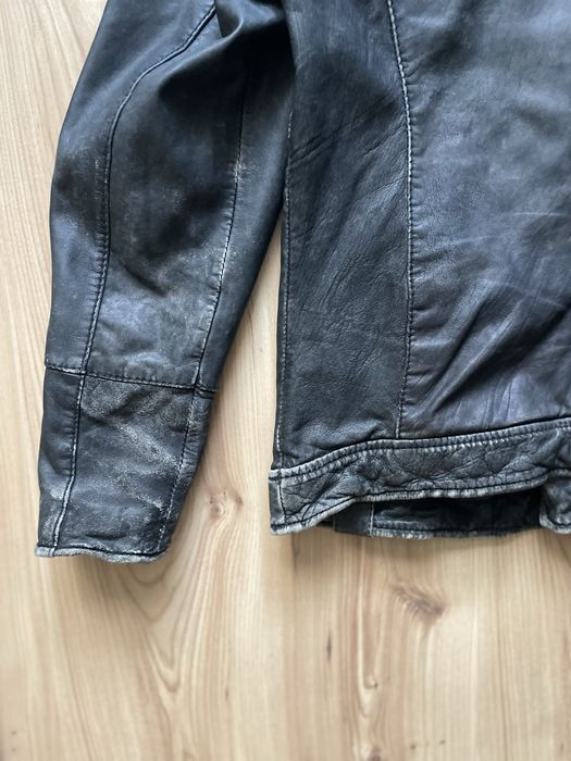 tigha / мъжко кожено(естествена) яке XL