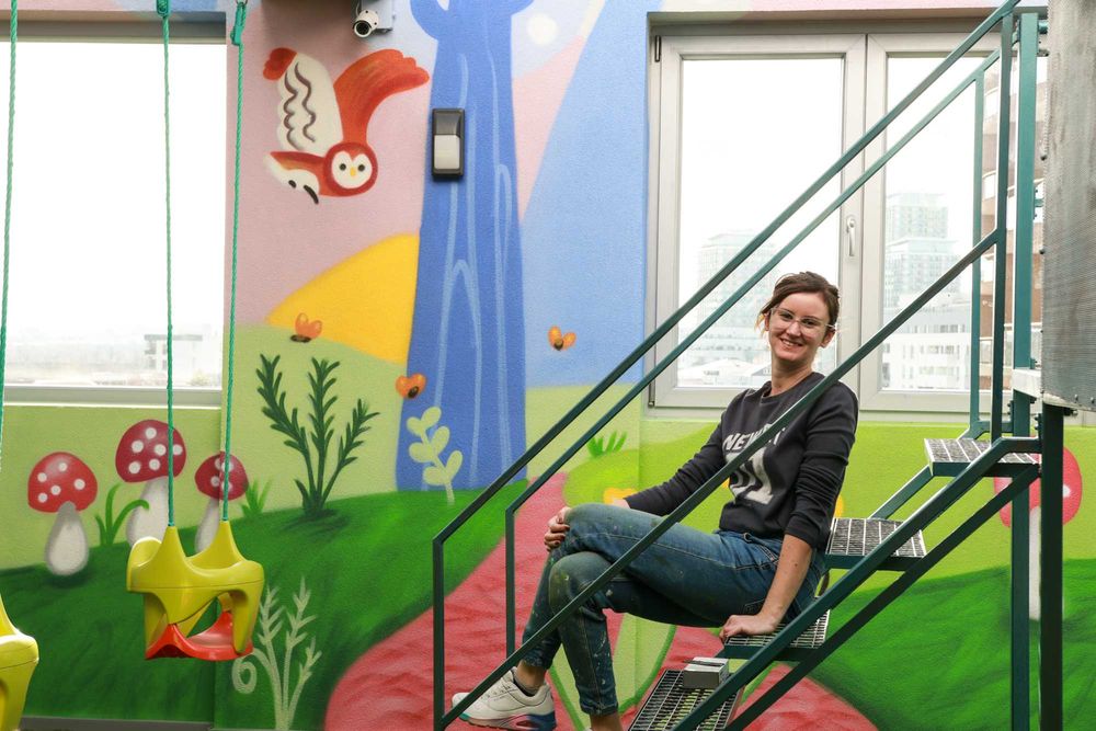 Pictura pe Pereti interior/exterior