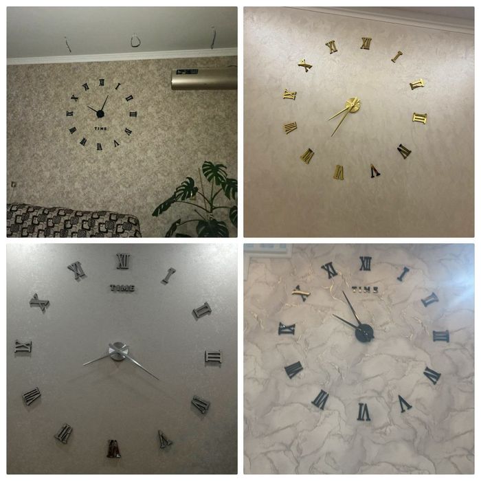 Настенные часы 3d(оргинал) + установка (платная)