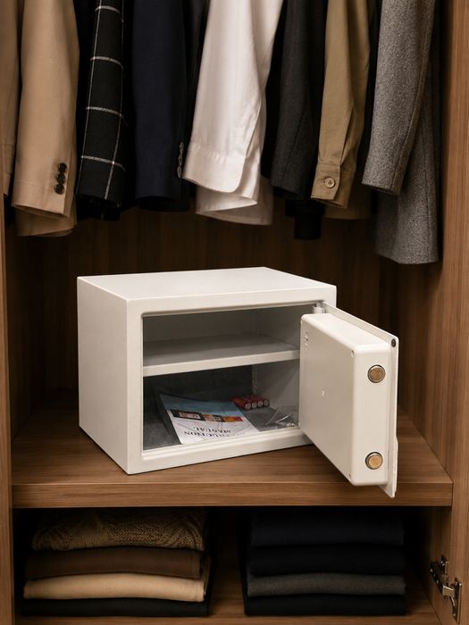 Uy, Ofis va Mehmonxonalar Uchun  Temir Seyflar razmeri 25x35x25sm
