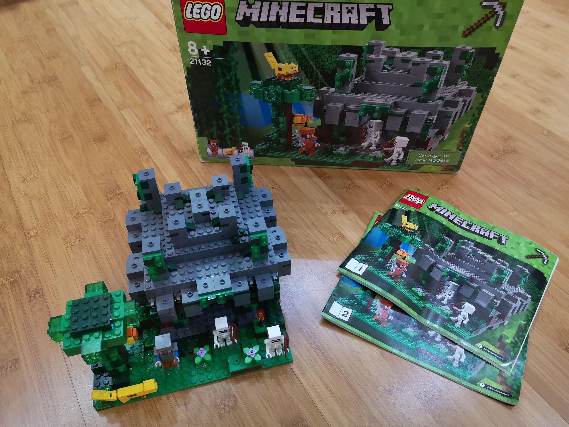 Lego minecraft the hot sale jungle temple 21132