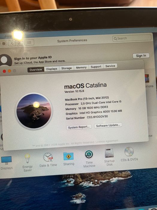 Macbook Pro (13-inch , mid 2012)
