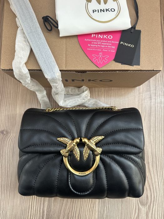 Чисто нова чанта Pinko mini Love Puff
