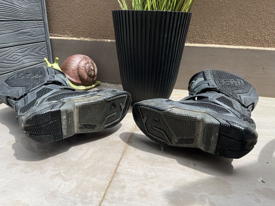 Мотокрос ботуши LEATT Boot GPX 5.5 FLEXLOCK BLACK