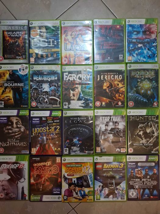 Видеоигри за x box 360.
