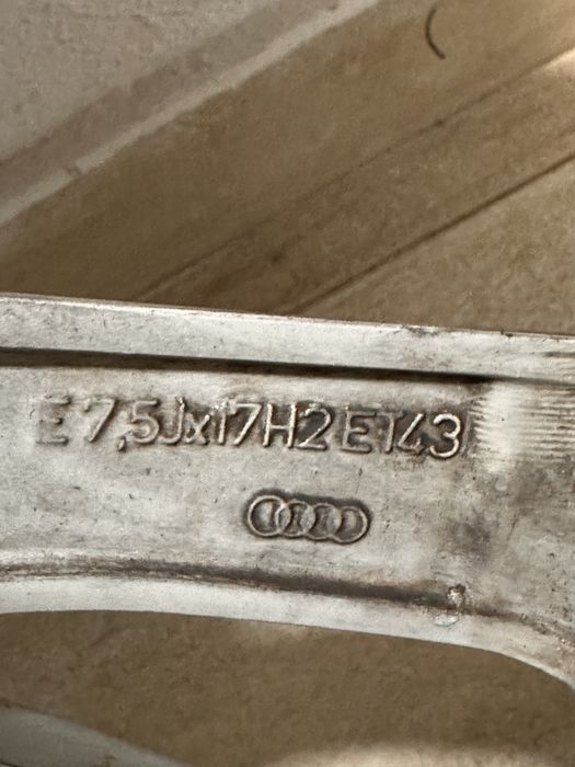 Jante audi 5\112 r 17 cu anvelope