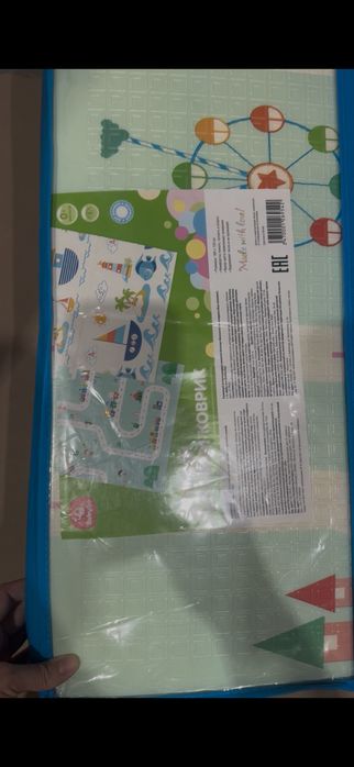 Термо-коврик складной игровой BabyGo.