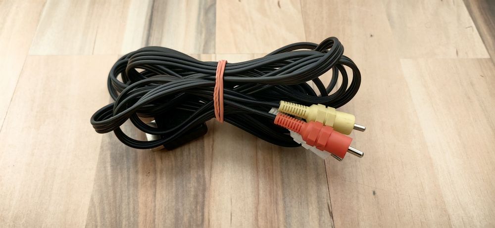 Cablu Audio Video RCA PS1 PS2 PS3 Sony Playstation PS 1 PS 2 PS 3