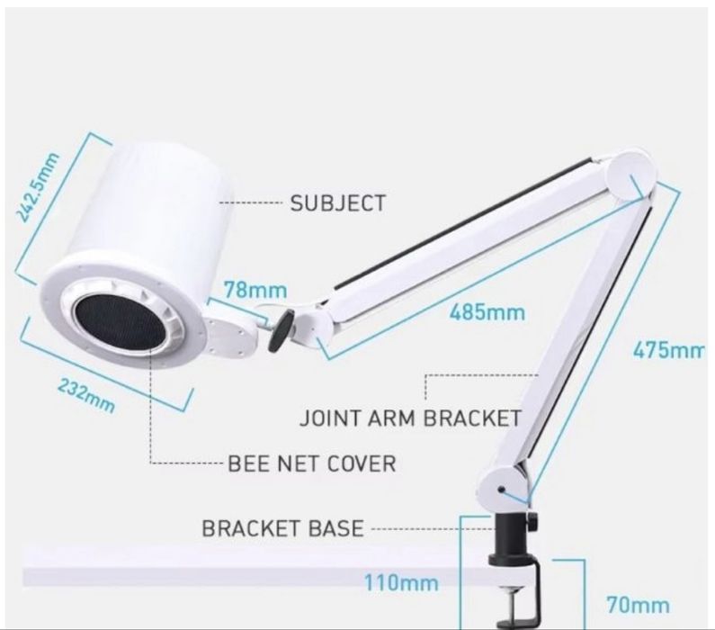 Aspirator de praf cu lampă – Masters Cleaner | 4500 rpm