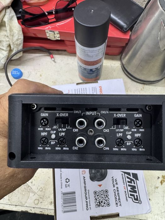 Усилитель звука амр pro 4.100fr