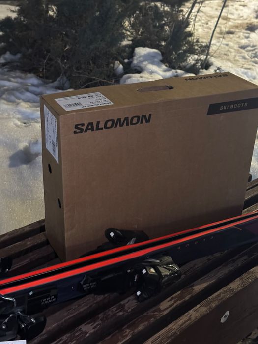 Лыжи и ботинки от Salomon и Atomic