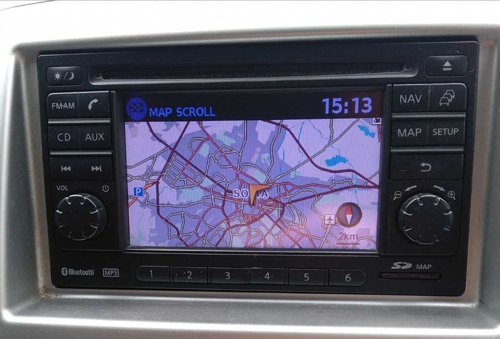 SD карта Nissan Connect 1 навигация Нисан Qashqai Juke SD card BG