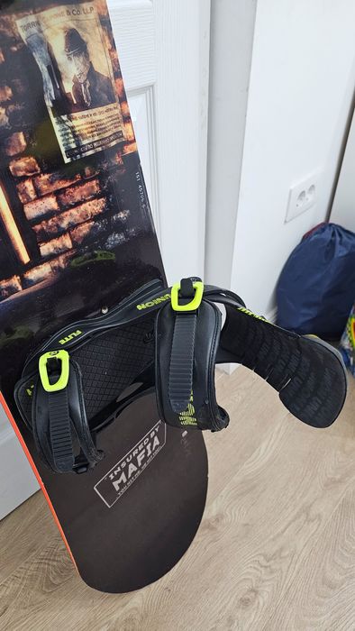 Placa snowboard 151 + Legaturi Union