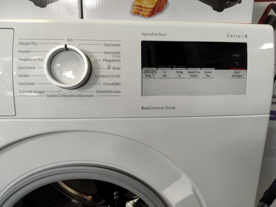A+++ Пералня машина Bosch-Бош 7 кг 1400 об/мин EcoSilence Drive