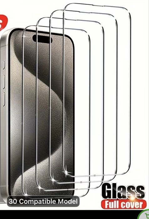 2 бр. Стъклени протектори за iphone 17 pro max