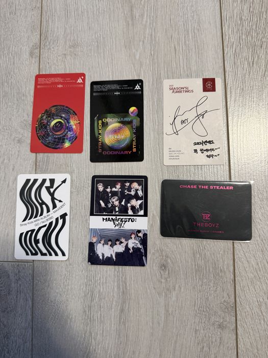 Kpop albums Treasure Stray Kids Twice La Lisa