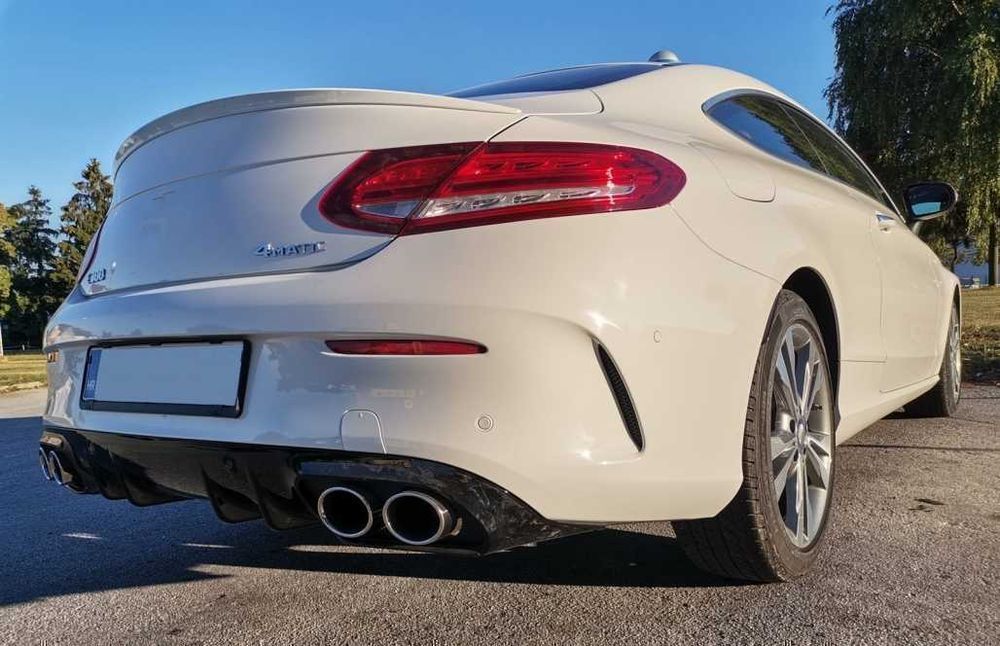 Difuzor Bara Spate si Tobe Mercedes C-Class C205 A205 (2014-2019) C43