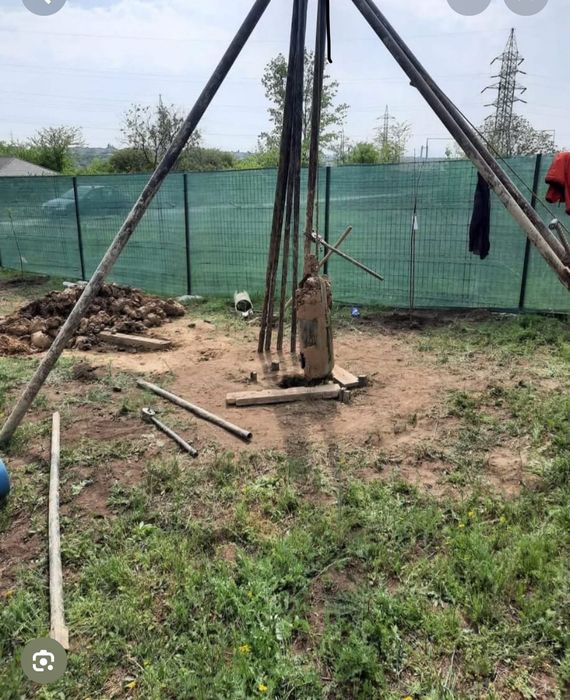 Denisipări și foraje puțuri apă