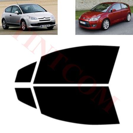 Citroen C4 (3 врати, хечбек, 04 - 10) - Фолио за затъмняване на стъкла