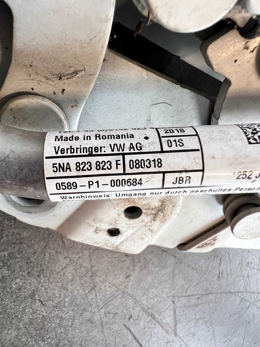 Balamale capota cu capsa pirotehnica VW Tiguan 2 2016-2020