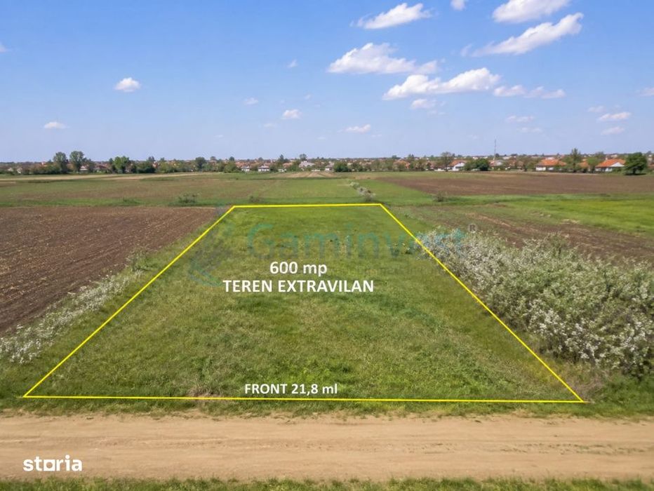 Teren extravilan pt investitie Oradea, Grigorescu,Gaminvest,V4701