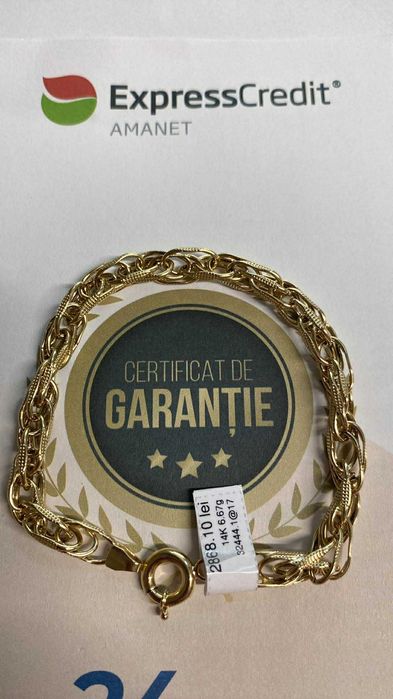 Bratara aur 14k (Tomesti b 32444 ) Garantie 2 ani !