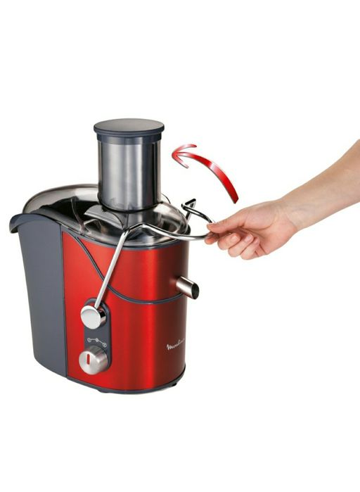 Сокоизстисквачка Moulinex JU650G3E, XXL отвор за цели плодове, 1000 W,