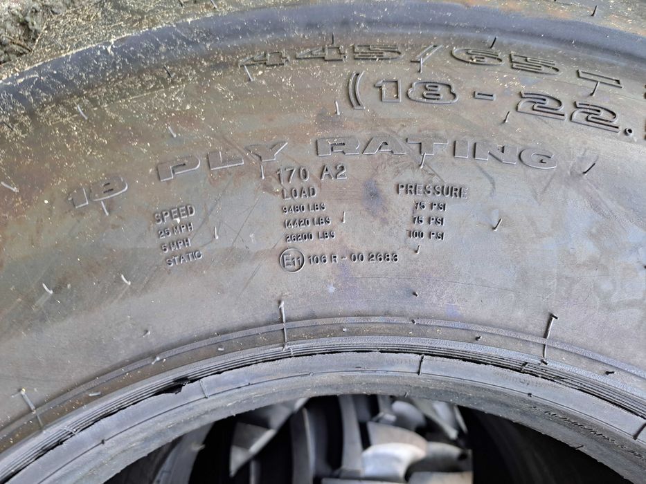 Cauciucuri noi 18-22.5 GALAXY 18PR anvelope industriale 445/65-22.5