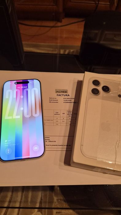 IPhone 17 Pro Ca Nou Factura Altex 2  Ani!