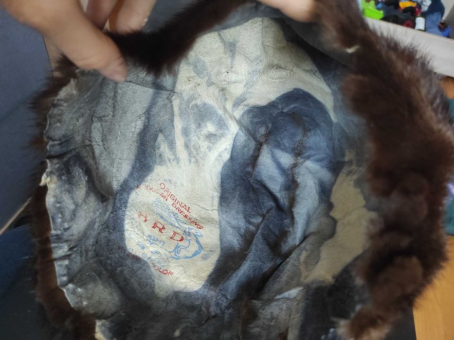 Норковый мех обработанный