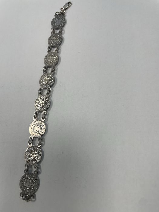 Bratara argint speciala cu pietre mici onix