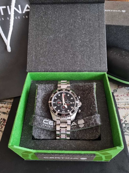 Certina Automatic Chronograph DS Action Diver / Мъжки швейцарски часовник / Автоматичен Хронограф/ C032.427.11.051.00