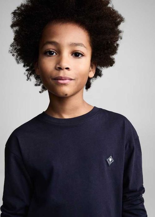 MANGO футболка с длинными рукавами на подростка