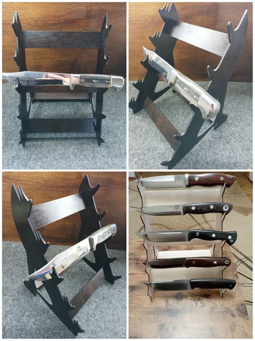 Статив (поставка) за ловни ножове, а вече и за саби/мечове