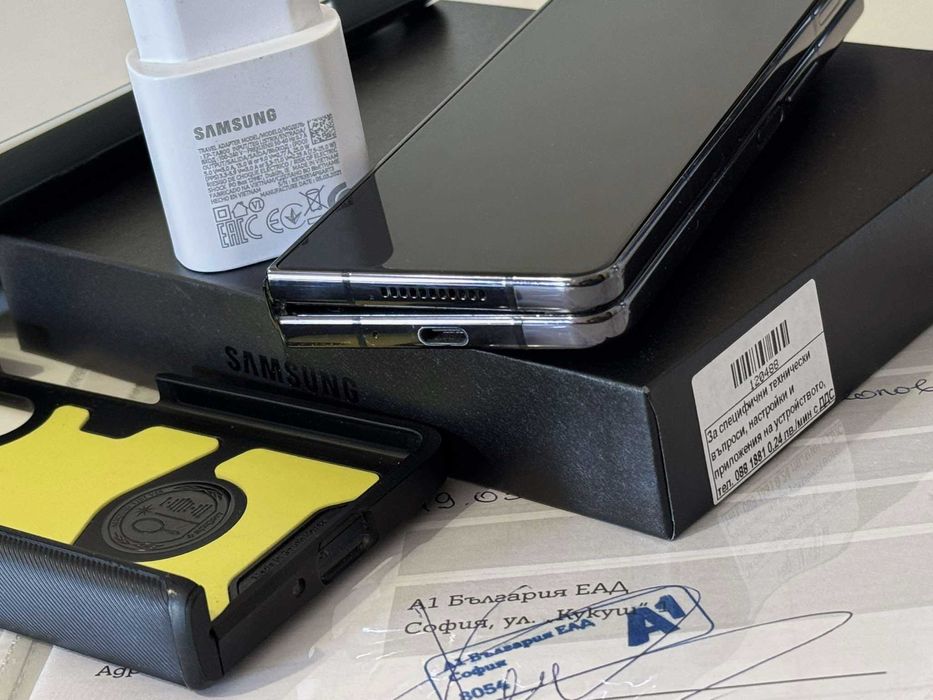 Гаранция! Бартер! Galaxy Z Fold 4 Phantom Black (Черен)