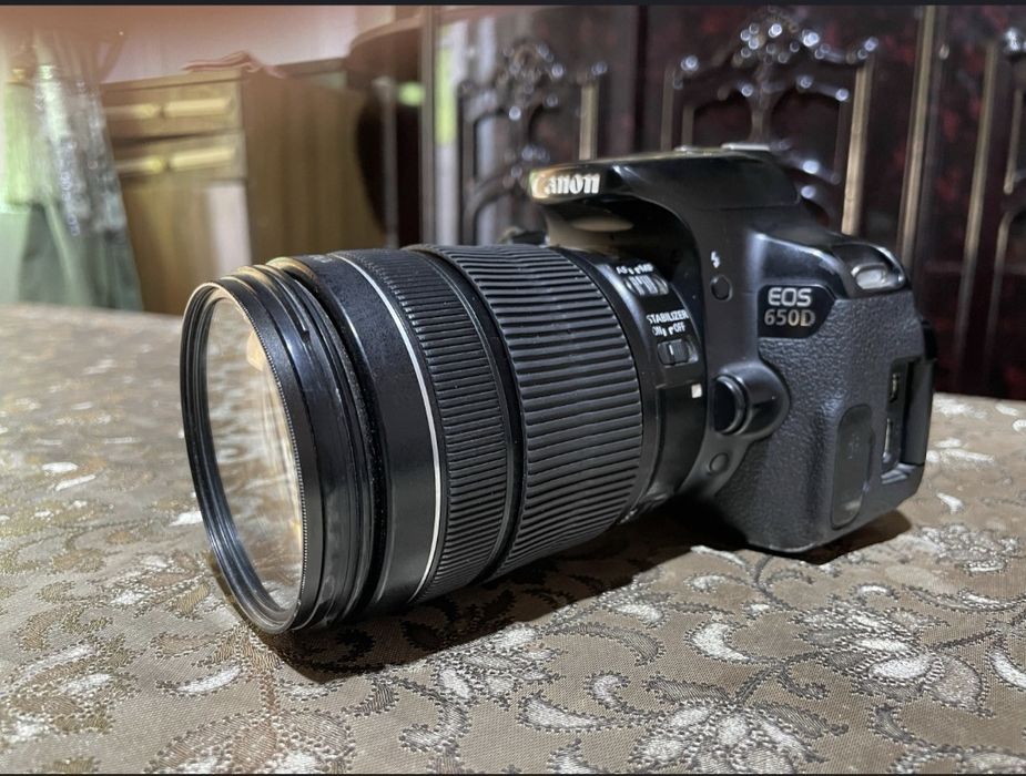 Canon 650d 18-135 obyektiv