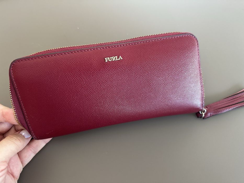 Portofel Furla Mimi XL, rosu