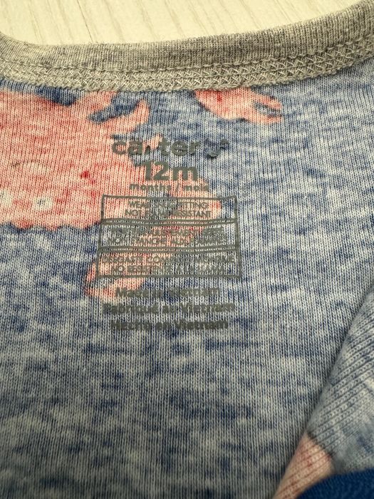 Пижама Carter’s на 9-12 месяцев