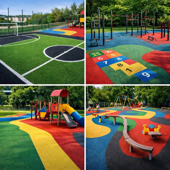 резиновое покрытие