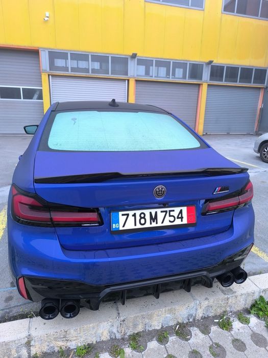Бмв Г30 Лип спойлер за багажник (Заден Капак) / BMW G30 Batman Spoiler